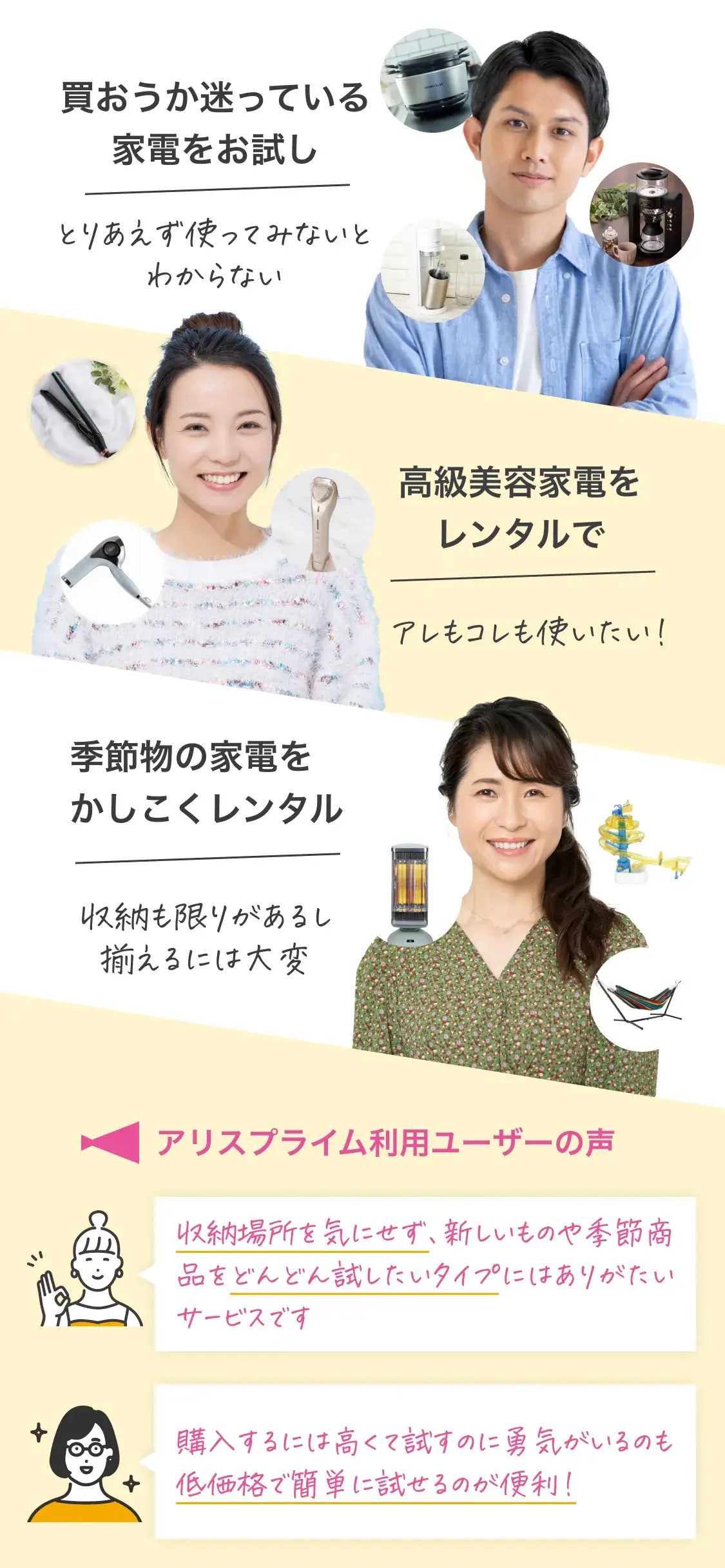 あなたにあった使い方
